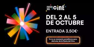 Vuelve la Fiesta del Cine (2 al 5 de Octubre)