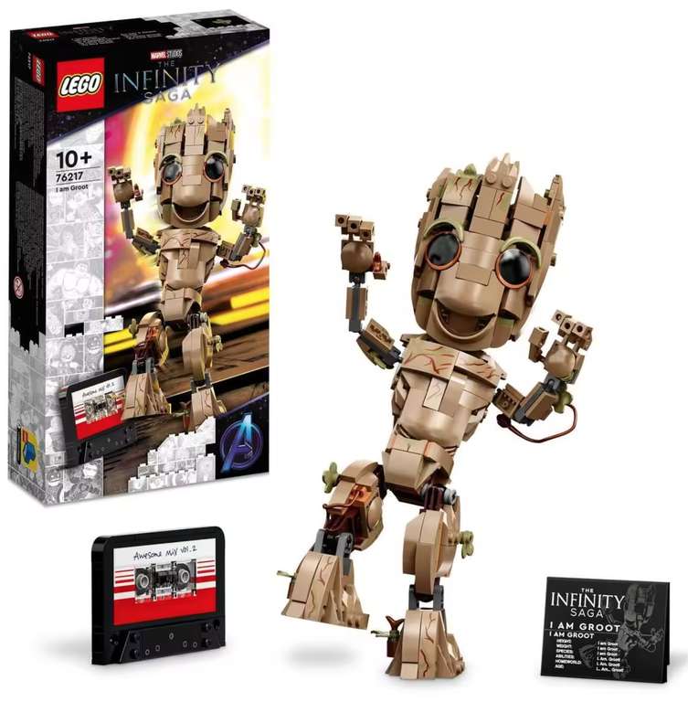 LEGO Marvel 76217 Yo Soy Groot [25,99€ NUEVO USUARIO]