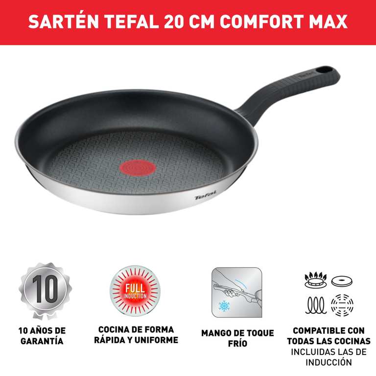 Imagen de Tefal Comfort Max – Sartén 20 cm,