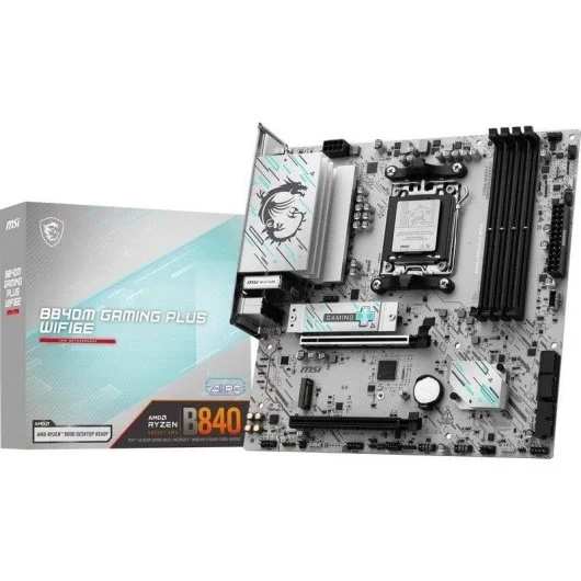 Imagen de Placa Base MSI B840M GAMING PLUS W