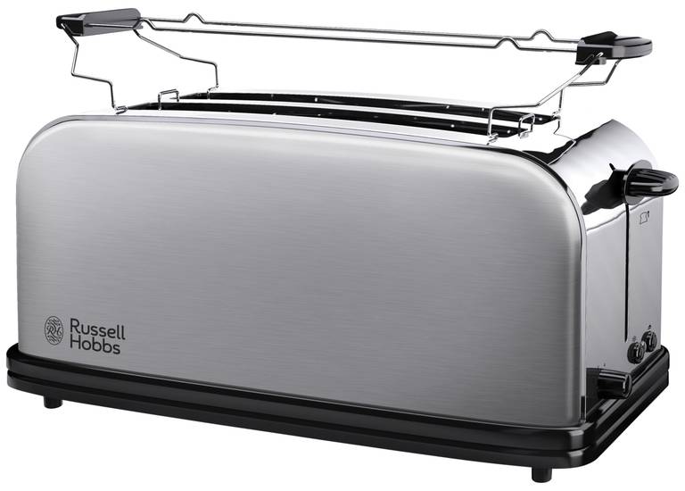 Russell Hobbs Adventure, Tostadora, 2 Ranuras Largas y Anchas, para 4 Rebanadas
