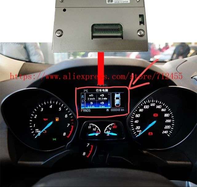 Panel de pantalla LCD para Ford Escape/Focus 2011-16 RGB