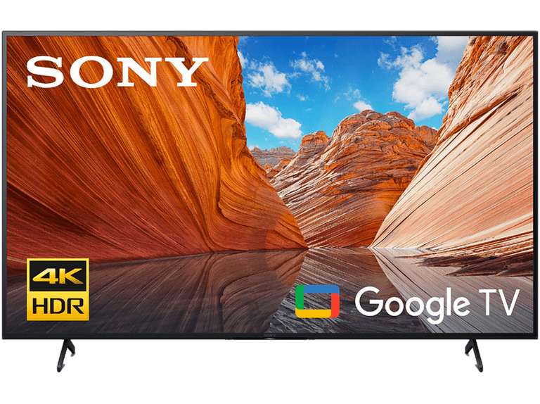 TV LED 50" - Sony 50X81J, 4K HDR, X1, Google TV (Smart TV), Dolby Atmos-Vision, Inteligencia Artificial, Negro