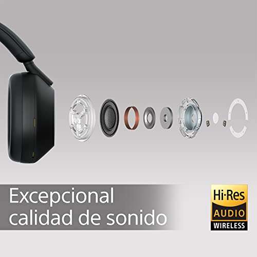 Sony WH-1000XM5 Auriculares Inalámbricos con Noise Cancelling, 30 horas de Autonomía