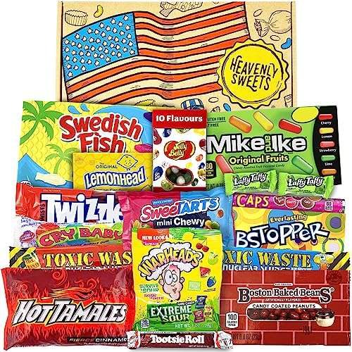 Heavenly Sweets American - Caja de chuches 100% EEUU