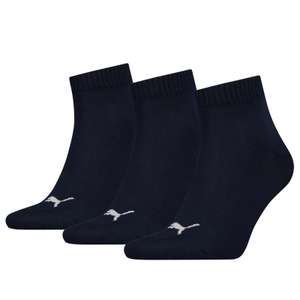 Pack de 3 pares de calcetines Puma (tallas 35-38 y de 46 a 49)