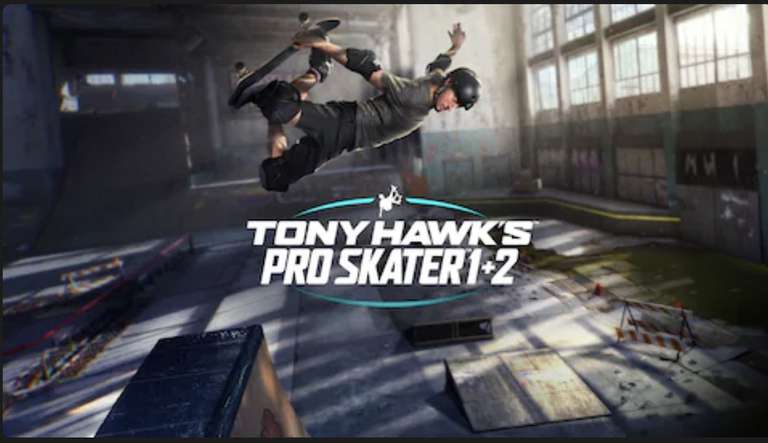 Tony Hawk's Pro Skater 1 + 2 al 60% de descuento.