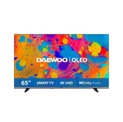TV Daewo 65" QLED 4K UHD 60Hz HDR10 con VIDAA Smart TV