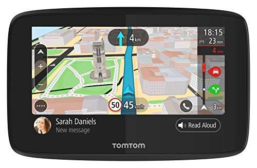 TomTom GO 520 de 5 Pulgadas con llamadas Manos Libres, Siri y Google Now