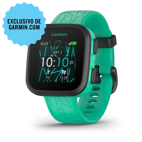 Garmin Bounce Smartwatch para niños. GUARDA EL SMARTPHONE Y DEJA QUE EXPLOREN EL MUNDO CON EL SMARTWATCH PARA NIÑOS Bounce. Color verde