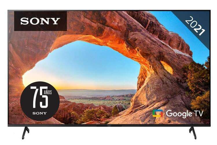 TV LED 65" - Sony 65X85J, 4K HDR, X1, Google TV (Smart TV), 4K 120 Hz, HDMI 2.1, Dolby Atmos-Vision, IA, Negro