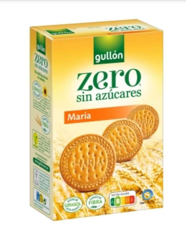 3x Galletas María sin azúcar Zero Gullón 400 g [1'79€/ud]