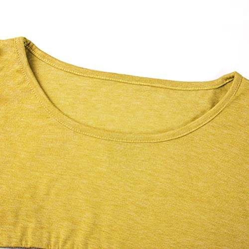 Camiseta de algodón para mujer, 9 colores.