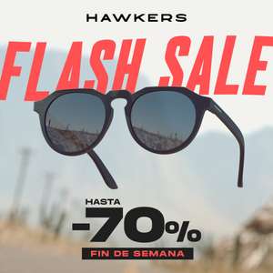 Hasta 70% de descuento en una gran selección de modelos de gafas de sol Hawkers -Desde 12€-