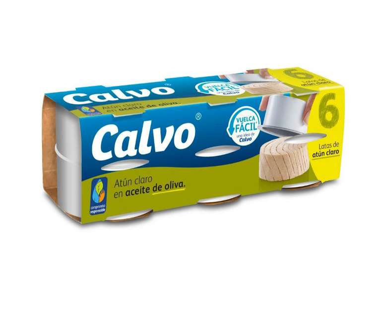 Atún Calvo + 50% en un cupón (3'82€)