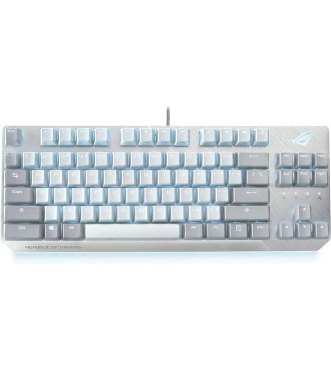 Teclado mecánico ASUS ROG Strix Scope NX TKL Moonlight White