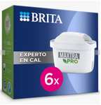 BRITA Filtros MAXTRA PRO Experto en Cal | Pack de 6 Unidades | Filtra hasta 150L por filtro | Especial para aguas duras | Reduce cal, cloro