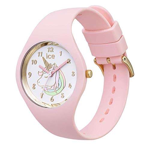 Ice-Watch - Ice Fantasia Unicorn Pink - Reloj Rosa para Niña con Correa de Silicona