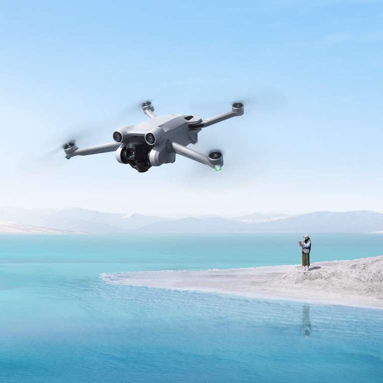 DJI Mini 3 Pro – Dron ligero y plegable con vídeo 4K/60 fps, fotos de 48 MP, 34 min de tiempo de vuelo