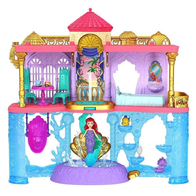 Disney Princess Minis Casa de muñecas Castillo de Ariel Mattel