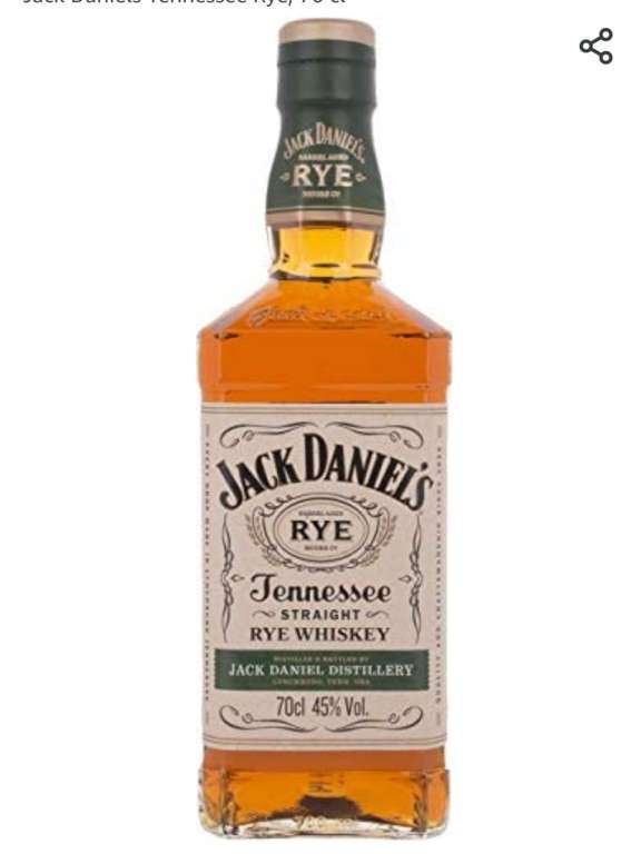 Jack Daniels Tennessee Rye, 70 cl