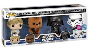 Funko Pop Pack 4 Figuras De Vinilo Star Wars Edición Especial
