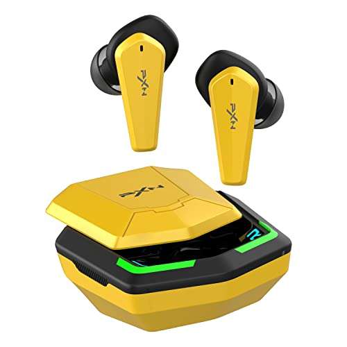 PXN S2 Auriculares Inalámbricos Gaming, Wireless Earbuds para Juegos con Baja Latencia , cancelación de ruido