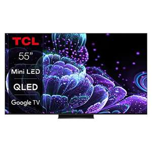 TV QLED 55" - TCL 55C835 Mini LED | FALD VA 240 zonas | 4K@144Hz | Google TV, Sound by Onkyo, HDR10+, Dolby Vision