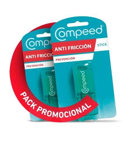 COMPEED Stick Anti-fricción 8 ml - Pack de 2 (total 16ml)