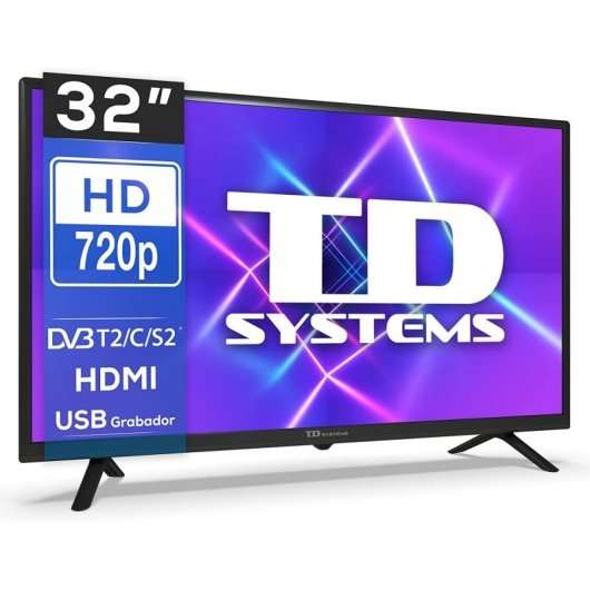 TD Systems K32DLC16H 32" DLED HD Ready (128,98€ en Amazon, sin stock)
