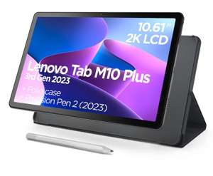 Tablet Lenovo Tab M10 Plus (3.ª generación) 4GB + 128 GB, 10,6" IPS 2K + Funda + Pen