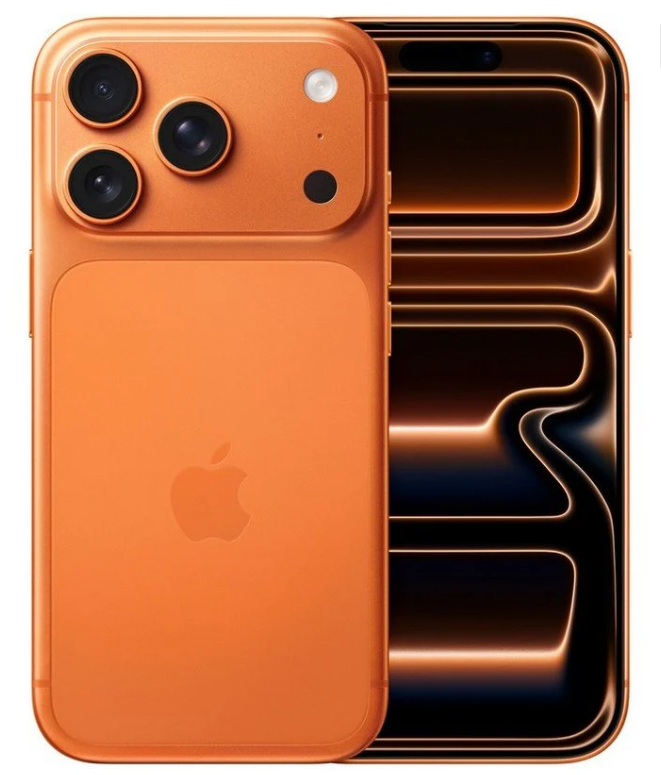 Smartphone Apple iPhone 17 Pro (256 GB | Naranja Cósmico y Plata | Pantalla Super Retina XDR ProMotion | Chip A19 Pro)