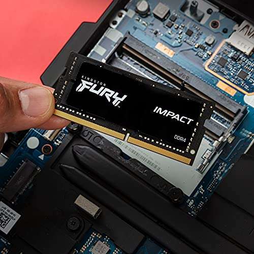 RAM SO-DIMM Kingston Fury Impact - 16 GB, 3200 MHz, DDR4