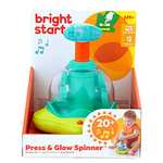 Bright Starts, Juguete Press & Glow Spinner