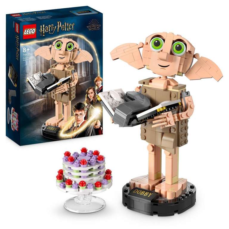 LEGO Harry Potter 76421 Dobby el Elfo Doméstico [13,79€ NUEVO USUARIO]