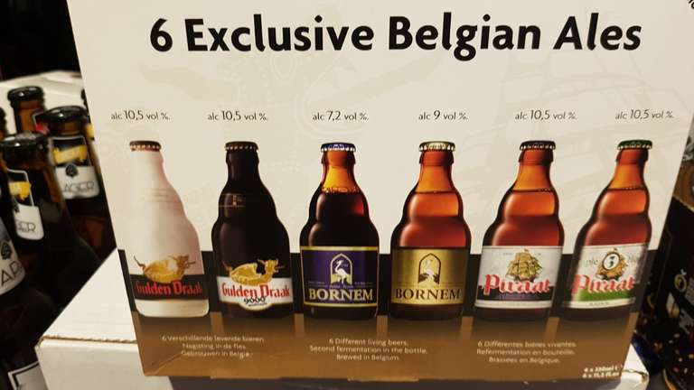 Cerveza Belgian ales Lidl (Gulden draak,bornem,piraat)