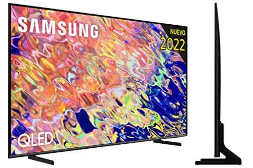 Samsung TV QLED 4K 2022 75Q64B 75" 4K, 100% Volumen de Color, Procesdor QLED 4K Lite, Quantum HDR10+, Multi View. Alexa integrada