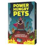 Asmodee Power Hungry Pets de Exploding Kittens, Juego de Estrategia Engañosamente Sencillo Donde Todo se Reduce a una Única Carta - Español