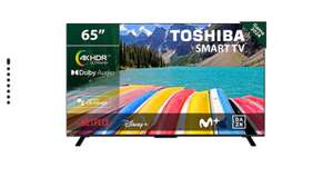 TV LED 164 cm (65") Toshiba 65UV2363DG, 4K UHD, HDR10 y Micro Dimming, Smart TV, Sonido Dolby Audio