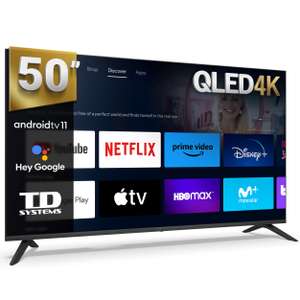 Smart TV 50 pulgadas QLED 4K