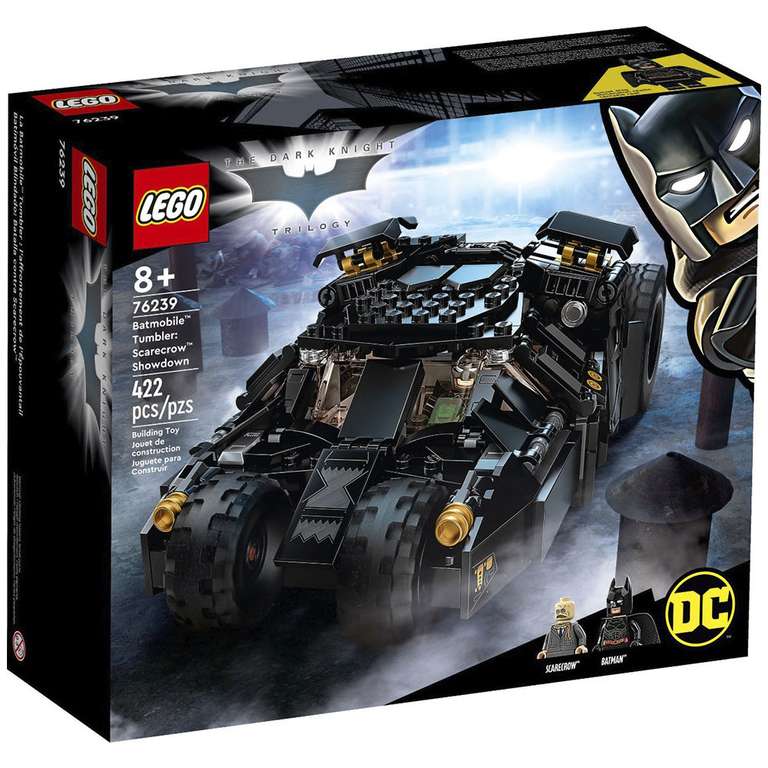 Lego DC Batman - Batmóvil Blindado: Batalla contra Scarecrow, 76239