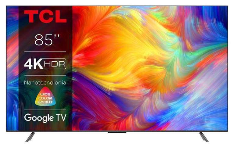 TV 85" TCL 85P735 - 4K, Android TV