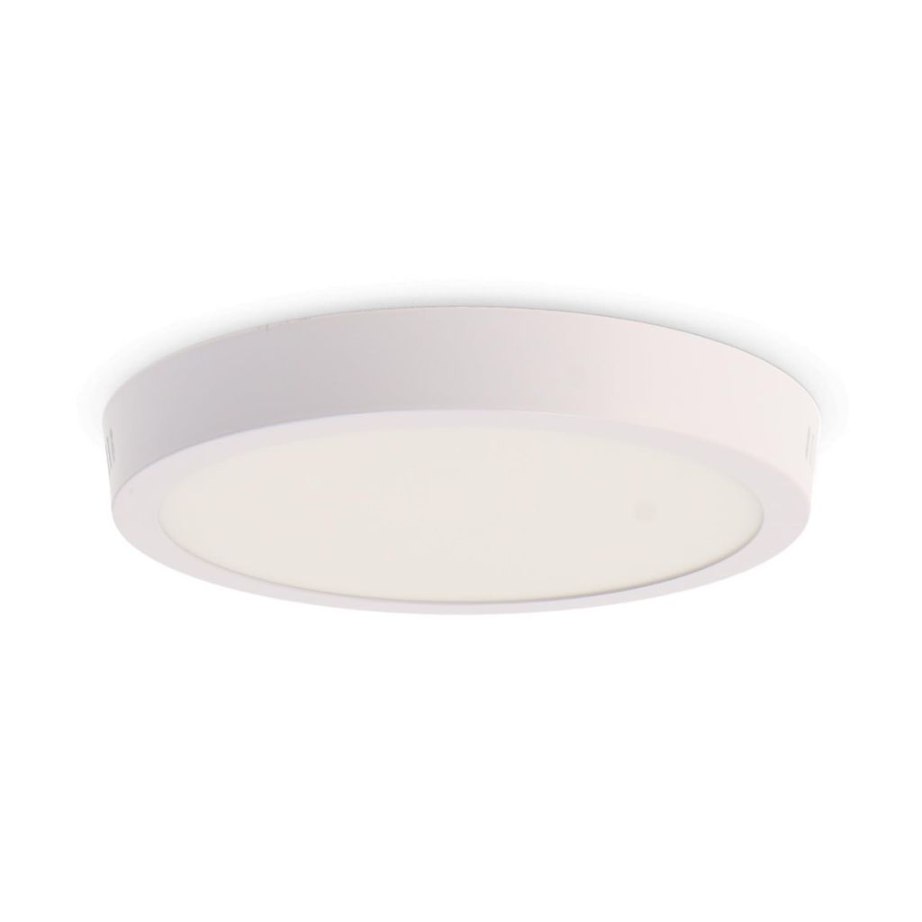 M Ledme - Panel de Superficie Serie Slim 20W, 2000lm, Luz fría (6000k). Lámpara de techo de interiores IP20.