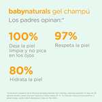 NutraISDIN Baby Naturals Gel Champú para Bebé, con un 93% de Ingredientes de Origen Natural, 750ml