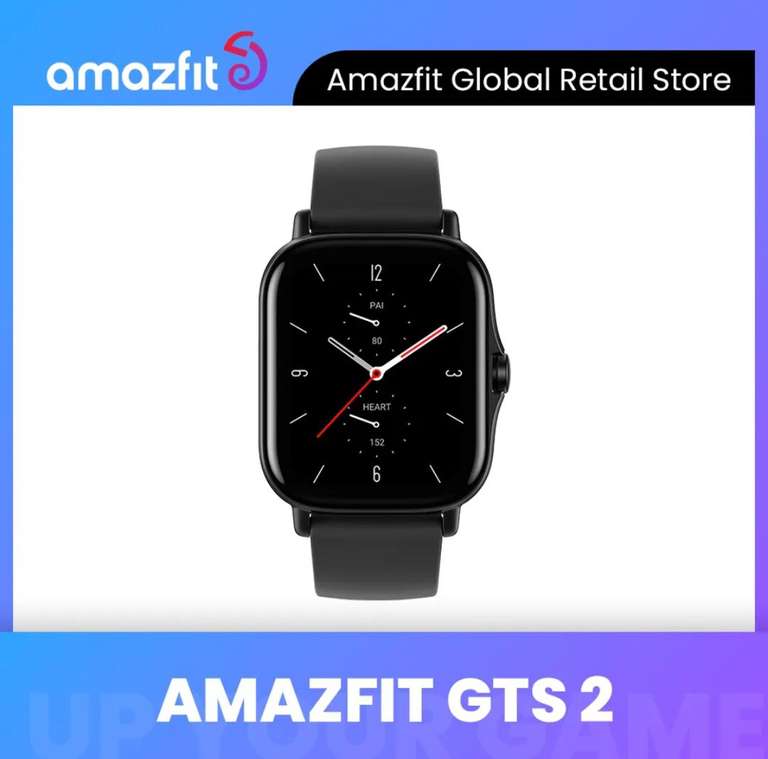 Amazfit GTS 2, accesorio de pulsera con Bluetooth, 12 modos deportivos integrados.