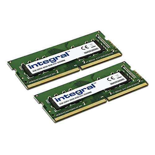 Integral Kit de 32GB (2x16GB) DDR4 RAM 3200MHz Memoria para Portátil/Notebook PC4-25600
