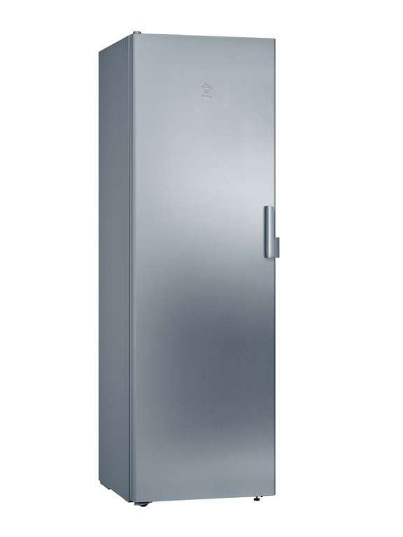Frigorífico una puerta - Balay 3FCE568XE, 346 L, Cajón ExtraFresh Comfort, 186 cm, 39 dB, Inox