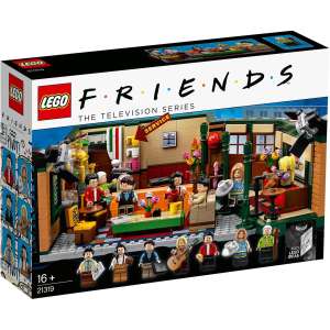 LEGO Ideas Central Perk, Cafetería de Serie Friends con Mini Figuras, Maqueta para Construir