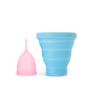 Copa menstrual + Vaso esterilizador