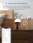 Meross WiFi 4 Enchufes Inteligentes Compatible con Alexa, Google Assistant y SmartThings - Aplicando cupón